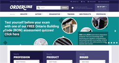 Desktop Screenshot of orderline.com